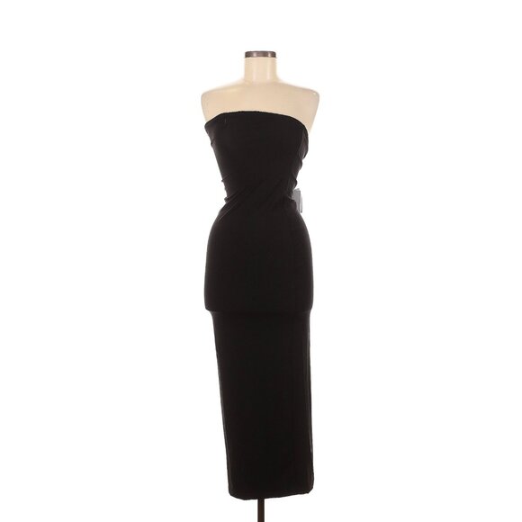 The Park Kate Strapless Maxi Dress in Black Medium NWT - Picture 4 of 6